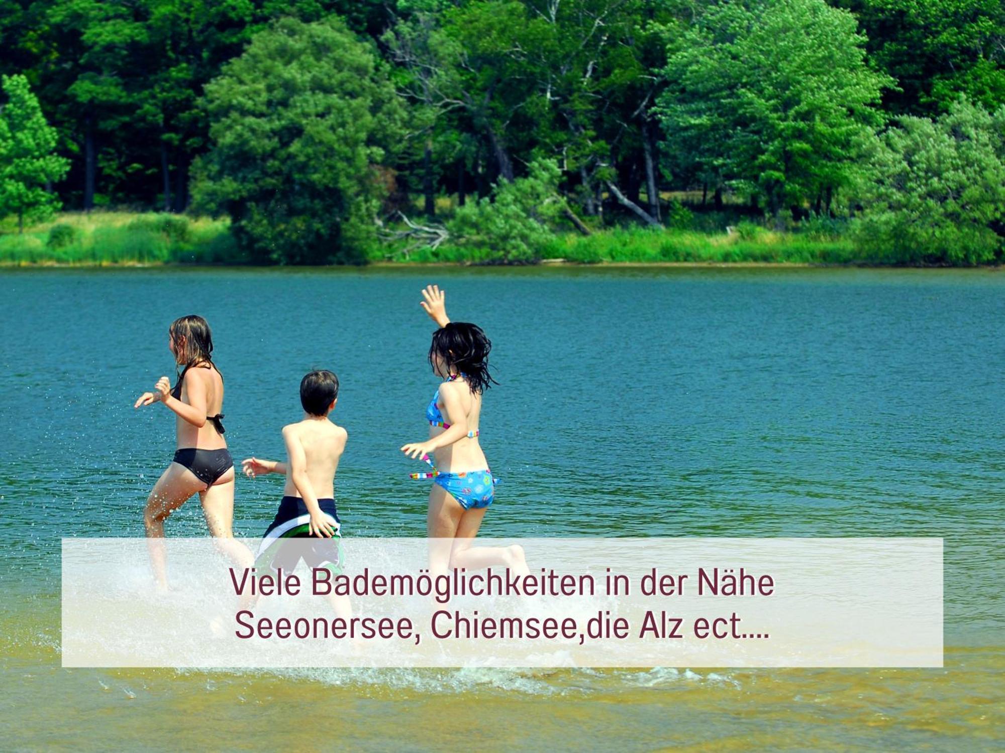 Designerwohnungen "Beim Schmied" In Chiemseenaehe Traunreut Zewnętrze zdjęcie
